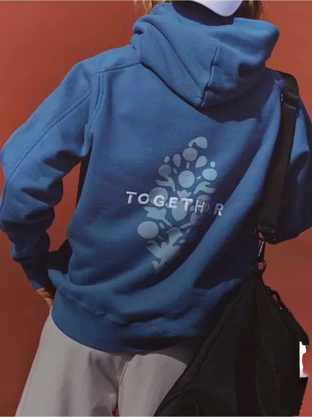 FP Movement by Free People Blue "Together Women Win" Hoodie - Picture 2 of 2